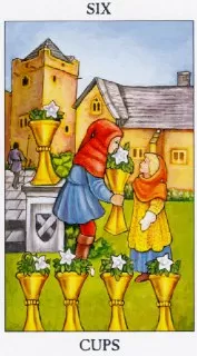 six of cups