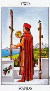 two of wands tarot
