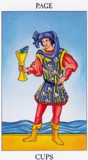 page of cups tarot