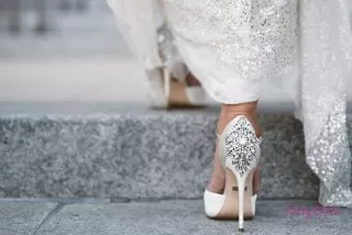 کفش عروس کفش سفید کفش مهمونی کفش پاشنه بلند عروس کفش سفید عروس کفش جدید کفش 97997 کفش جدید عروس کفش سال کفش عروس مدل جدید خاص زیبا 