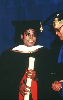 مایکل جکسون تحصیلات مایکل جکسون دکترای افتخاری مایکل جکسون