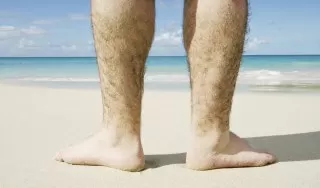 thick body hair